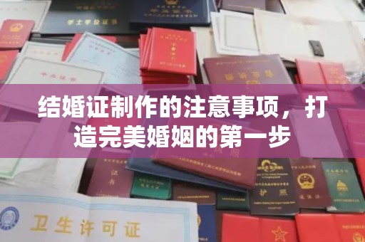 雁山结婚证制作的注意事项，打造完美婚姻的第一步